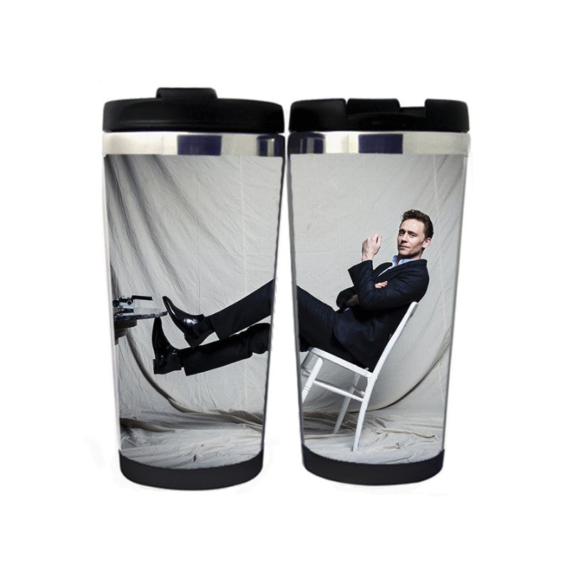 Tom Hiddleston Loki Mug Stainless Steel 400ml Coffee Tea Cup Beer Stein Loki Birthday Gifts Christmas Gifts