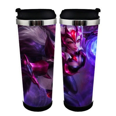 League of Legends Cup Stainless Steel 400ml Coffee Tea Cup League of Legends Beer Stein Birthday Gifts Christmas Gifts