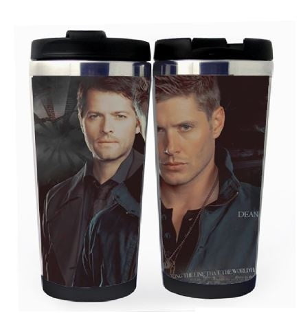 Supernatural Cup Stainless Steel 400ml Coffee Tea Cup Supernatural Beer Stein Birthday Gifts Supernatural Christmas Gifts