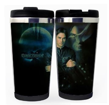 The Vampire Diaries Damon Cup Stainless Steel 400ml Coffee Tea Cup Beer Stein The Vampire Diaries Birthday Gifts Christmas Gifts