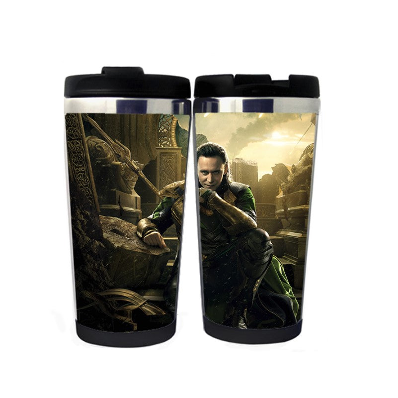 Tom Hiddleston Loki Mug Stainless Steel 400ml Coffee Tea Cup Beer Stein Loki Birthday Gifts Christmas Gifts