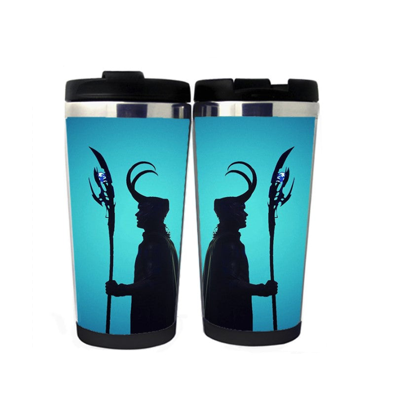 Tom Hiddleston Loki Mug Stainless Steel 400ml Coffee Tea Cup Beer Stein Loki Birthday Gifts Christmas Gifts