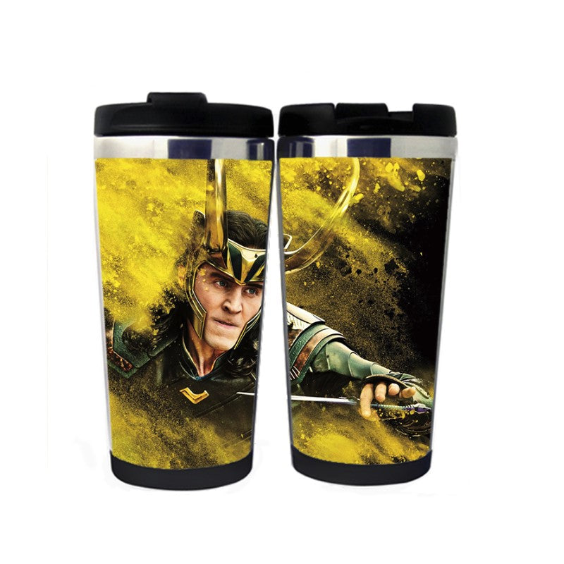 Tom Hiddleston Loki Mug Stainless Steel 400ml Coffee Tea Cup Beer Stein Loki Birthday Gifts Christmas Gifts