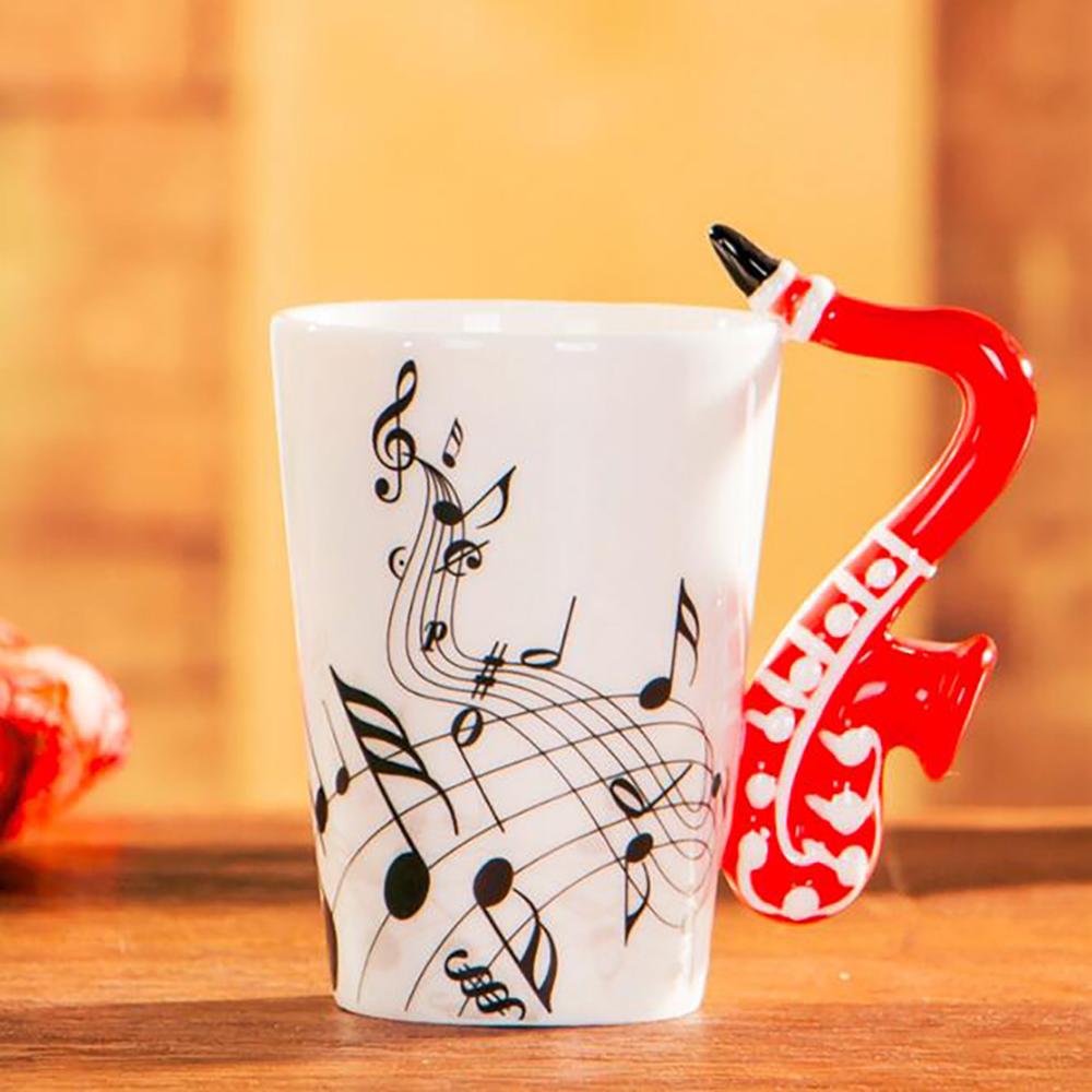 Creative Musical Instrument Ceramic Mug - Creative Musical Instrument Ceramic Mug
