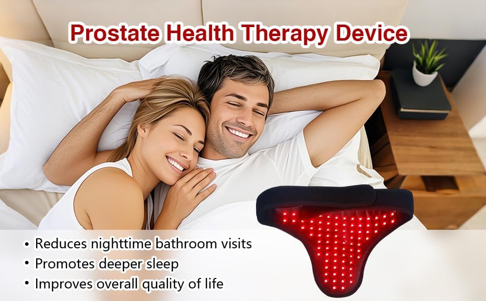 Red Light Therapy for Male Wellness Home Use