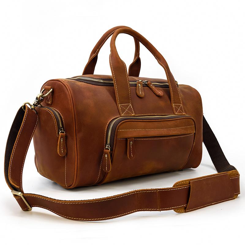 Mens Leather Holdall | GUAYAQUIL