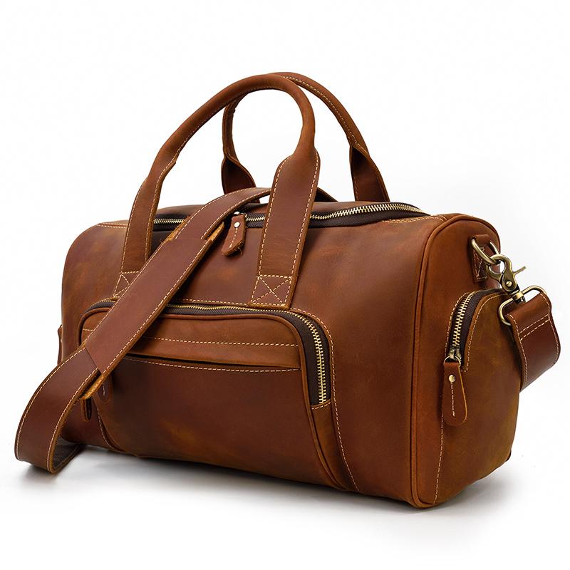 Mens Leather Holdall | GUAYAQUIL