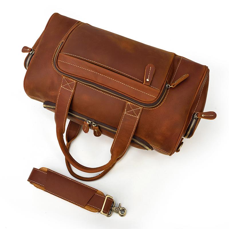 Mens Leather Holdall | GUAYAQUIL