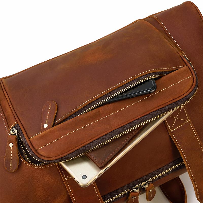 Mens Leather Holdall | GUAYAQUIL