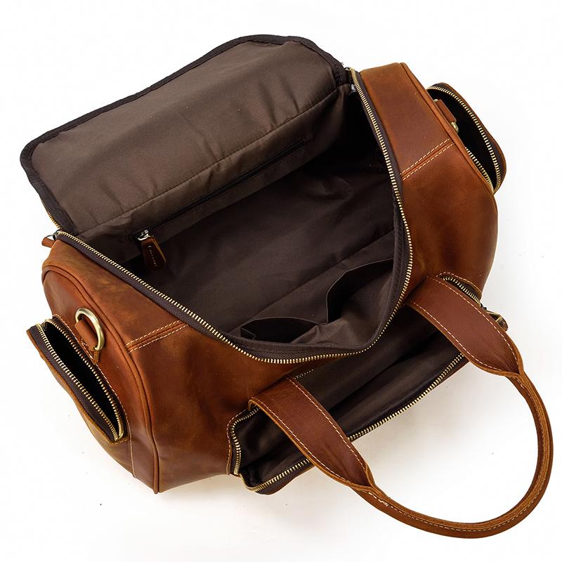 Mens Leather Holdall | GUAYAQUIL