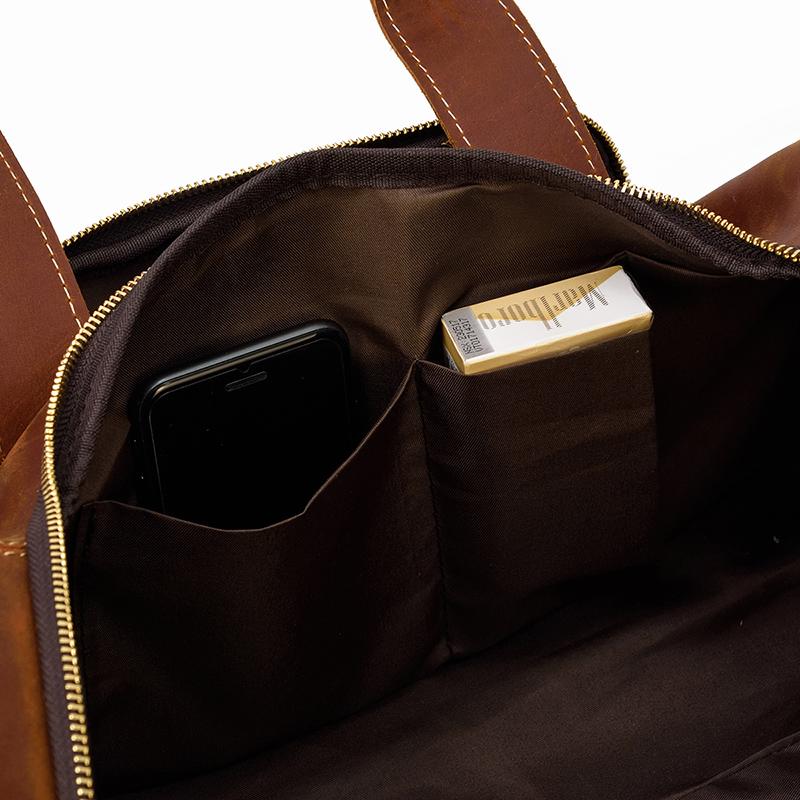 Mens Leather Holdall | GUAYAQUIL