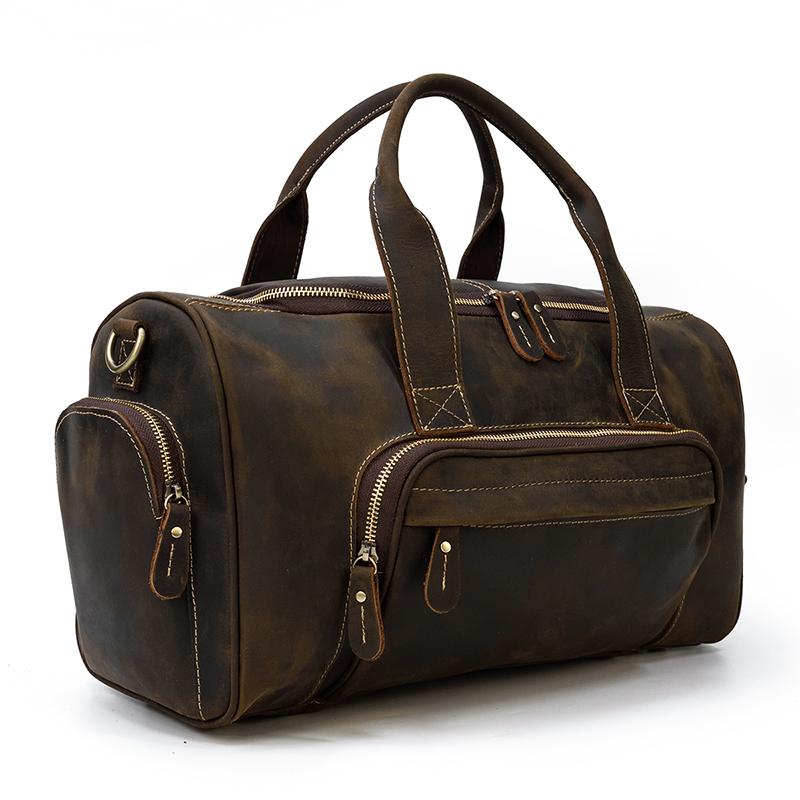 Mens Leather Holdall | GUAYAQUIL