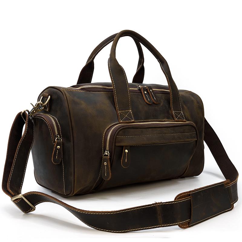 Mens Leather Holdall | GUAYAQUIL