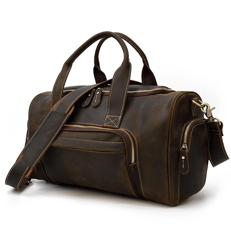 Mens Leather Holdall | GUAYAQUIL