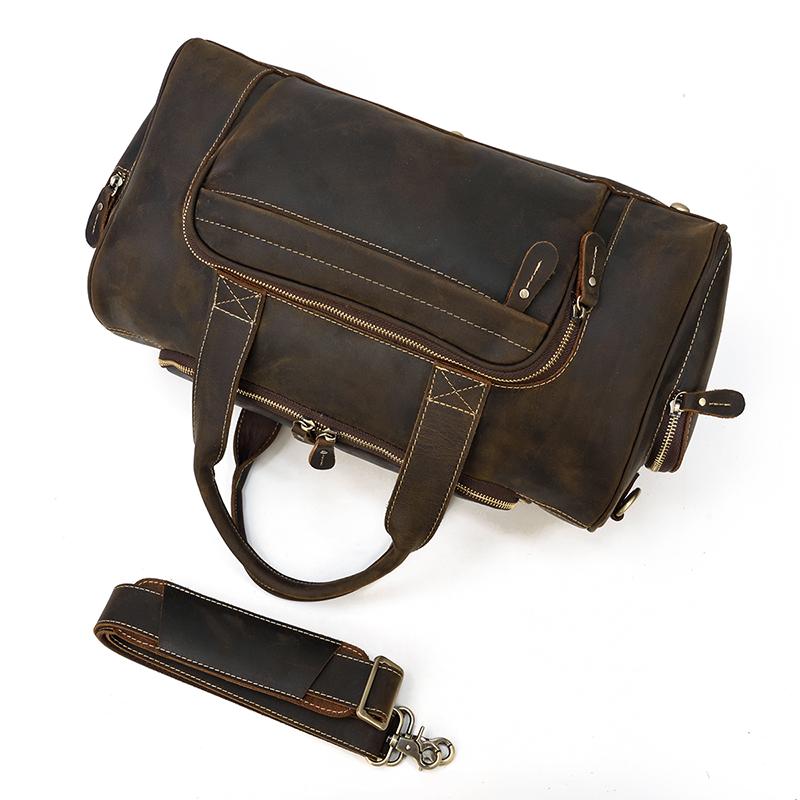 Mens Leather Holdall | GUAYAQUIL