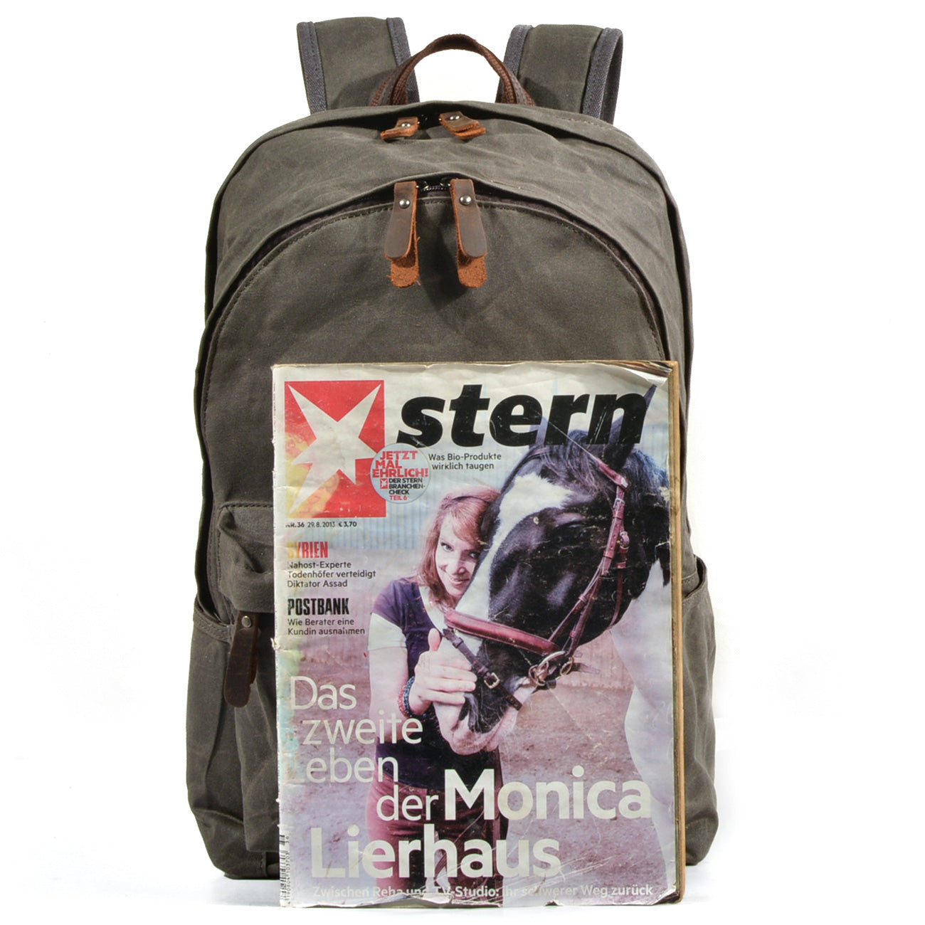 Vintage Canvas Bookbag | ABERDEEN