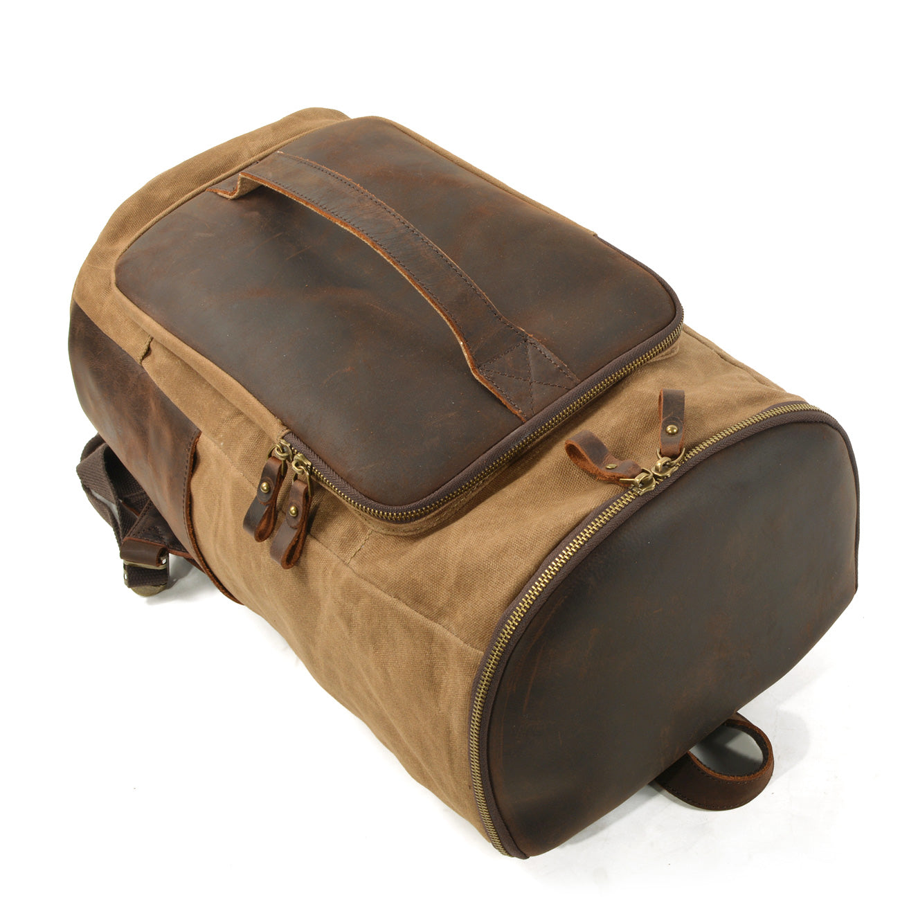 Vintage Canvas Rucksack | AMSTERDAM