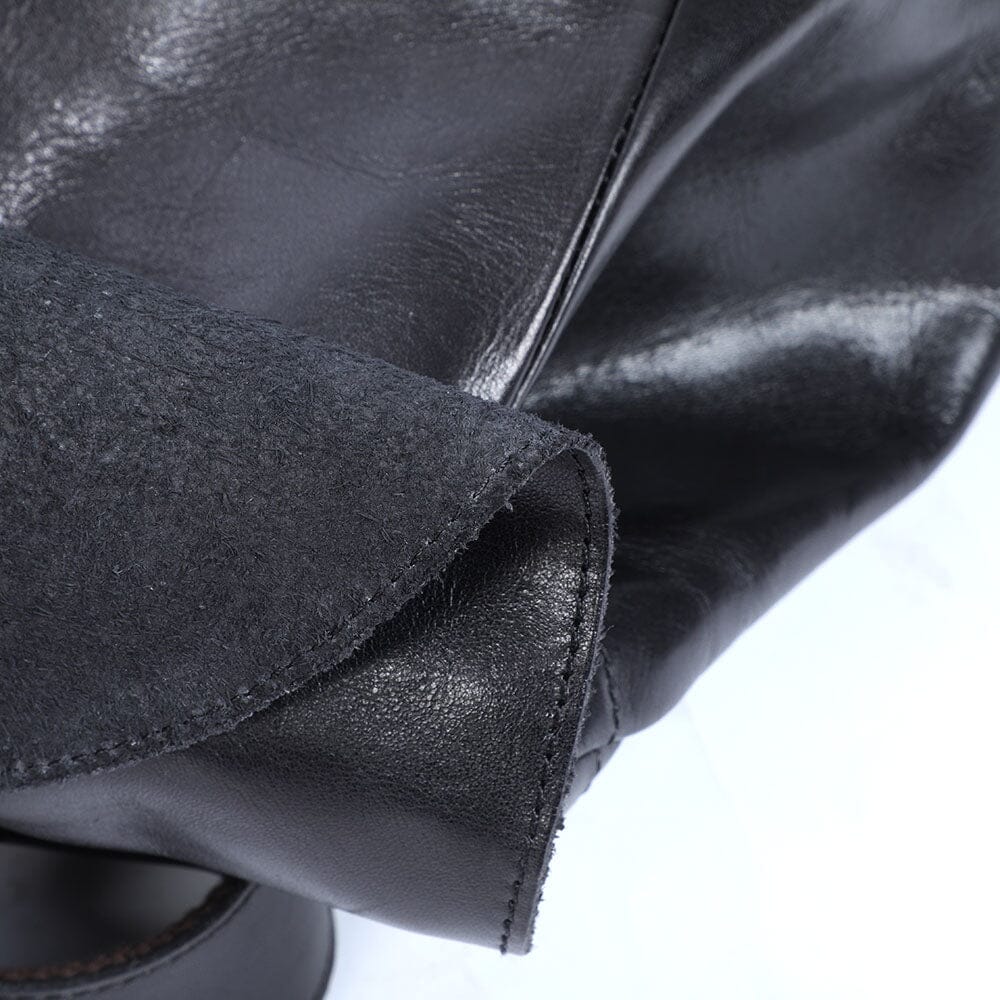 Small Black Leather Backpack | WALTER