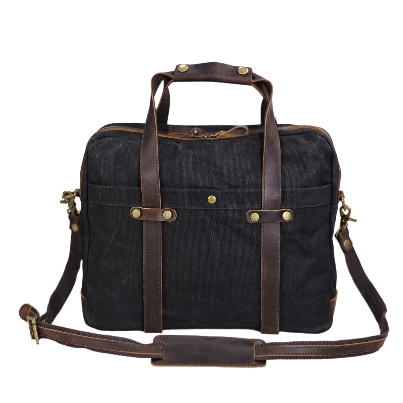 Waxed Canvas Briefcase | ANCHORAGE