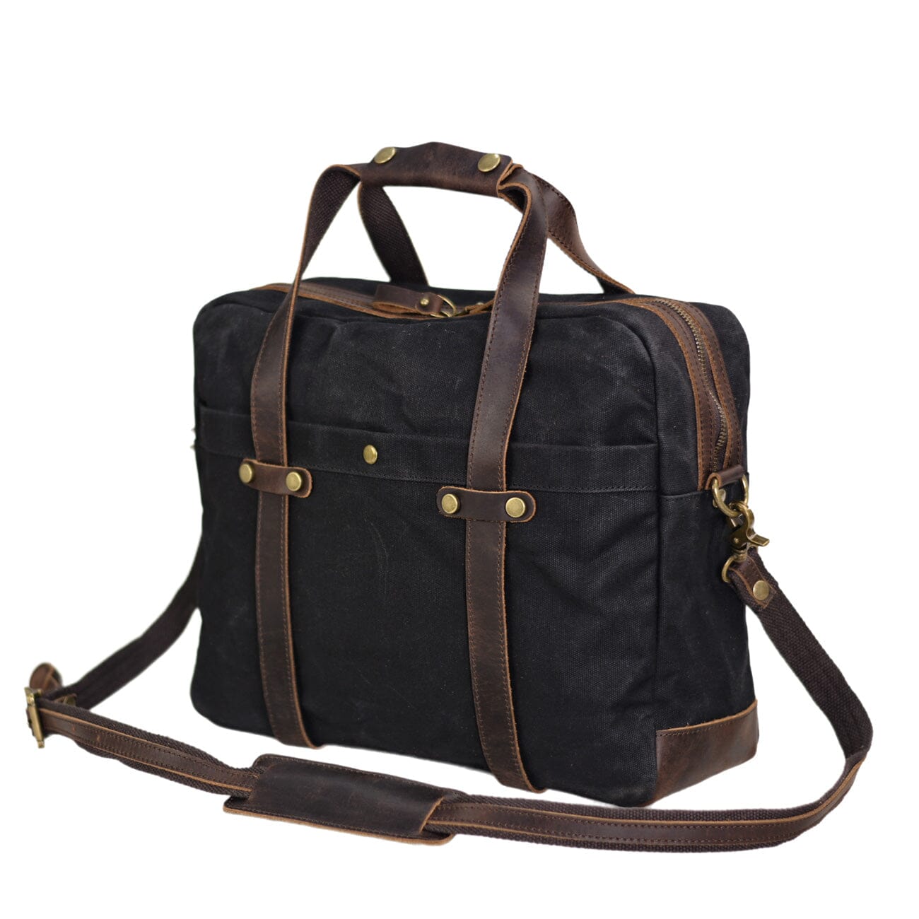 Waxed Canvas Briefcase | ANCHORAGE