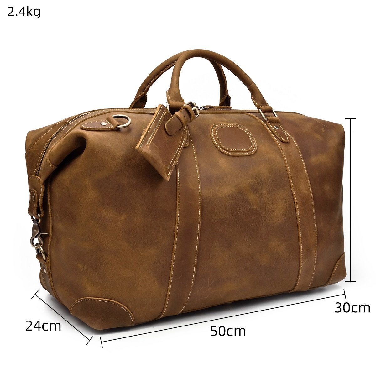 Leather Holdall Bag | LIMA