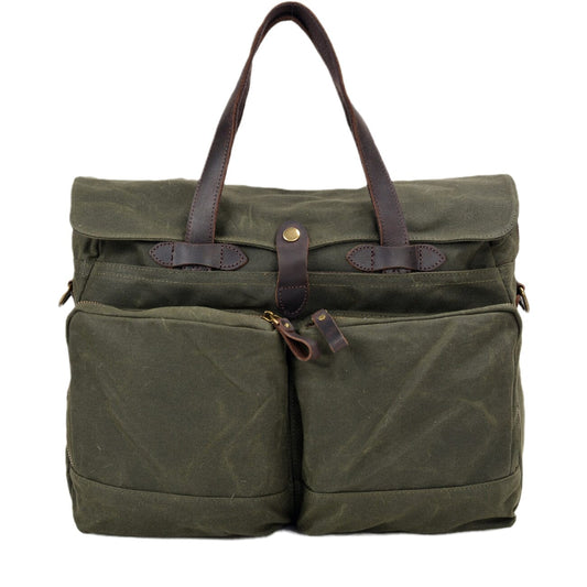 Canvas Shoulder Tote Bag  | CLEVELAND