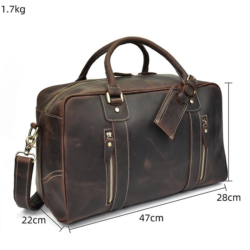 Leather Overnight Bag | QUITO