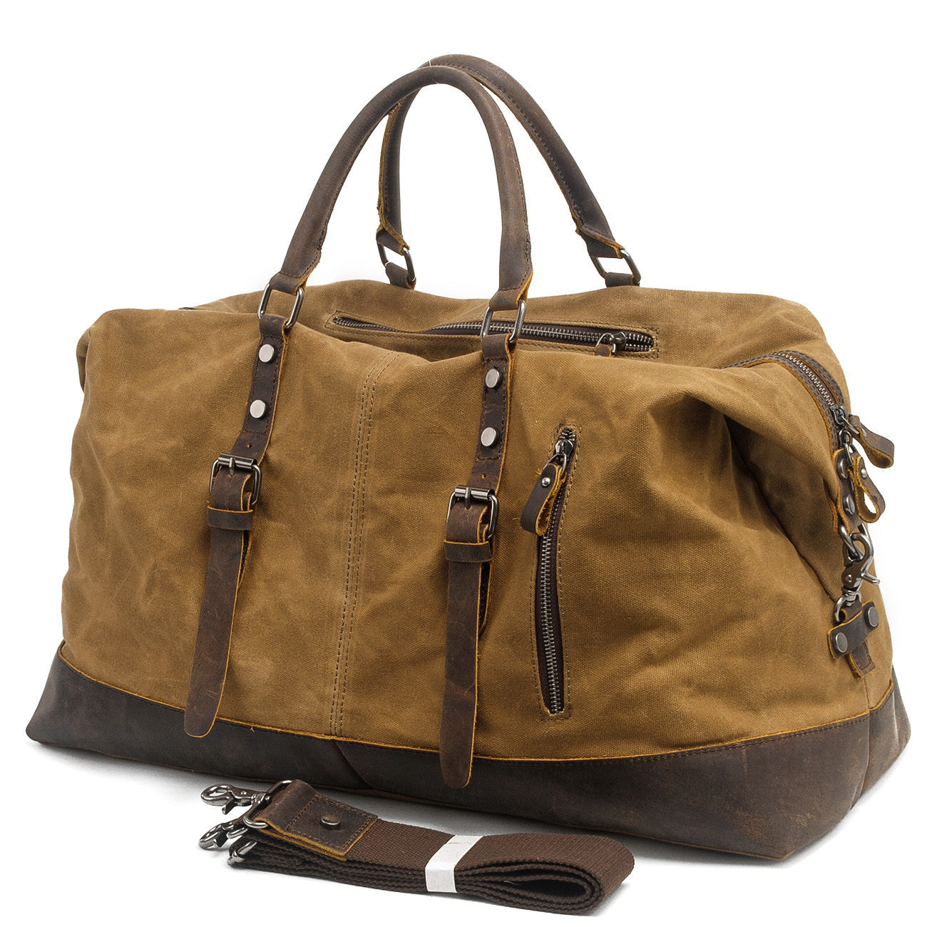 Heavy Duty Canvas Duffle Bag | QAANAQ