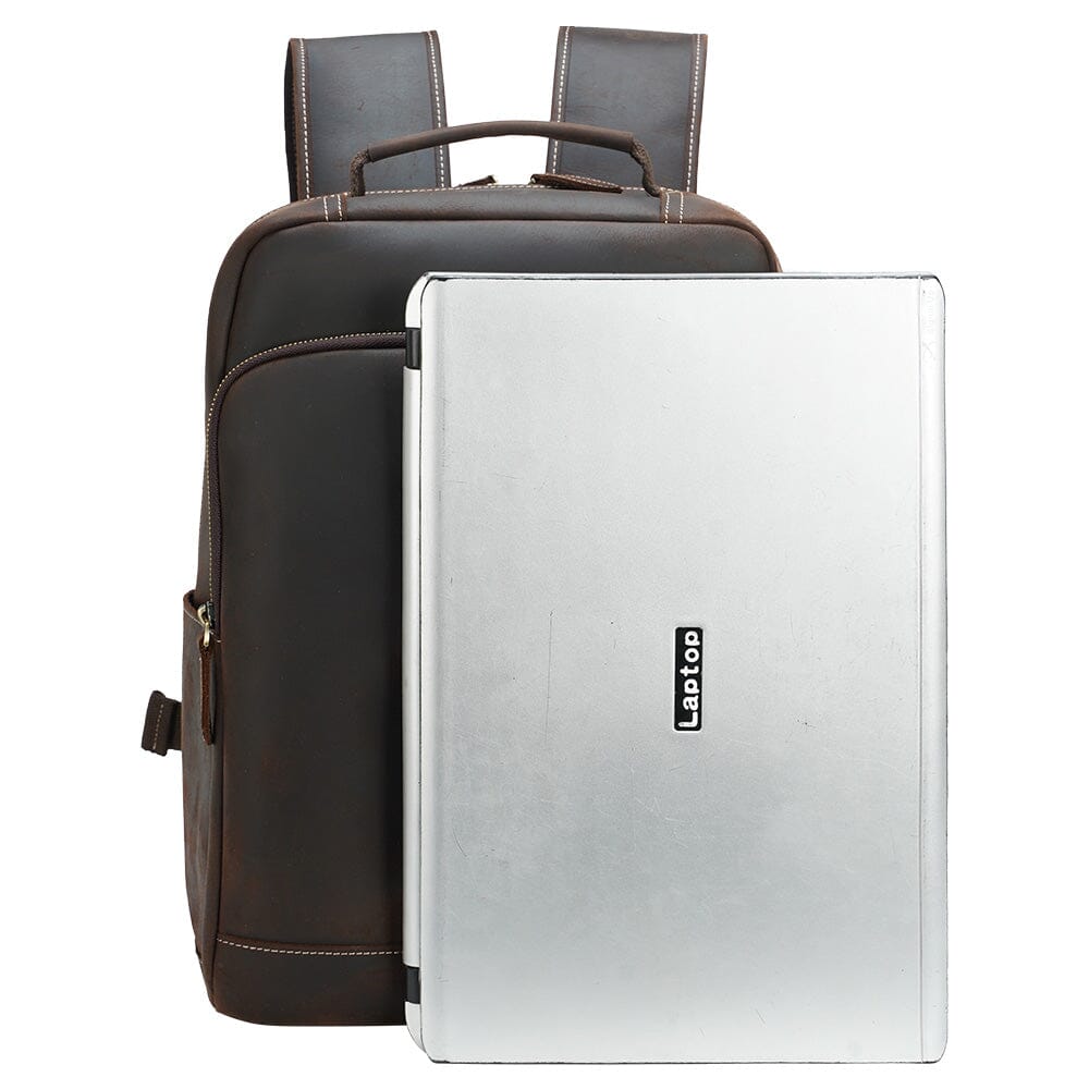 Crazy Horse Leather Backpack | EVEREST