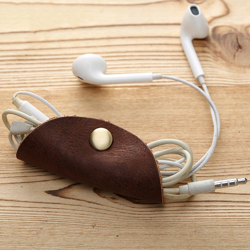 Leather Earphone Holder | GENOA