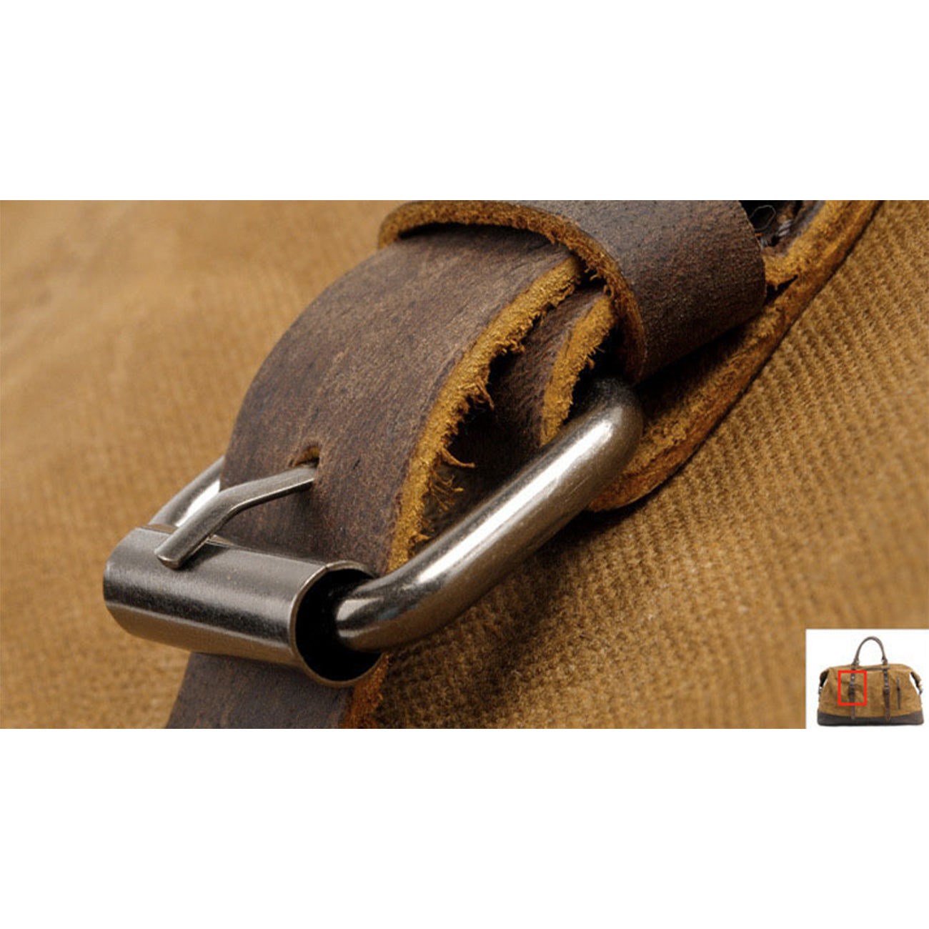 Heavy Duty Canvas Duffle Bag | QAANAQ