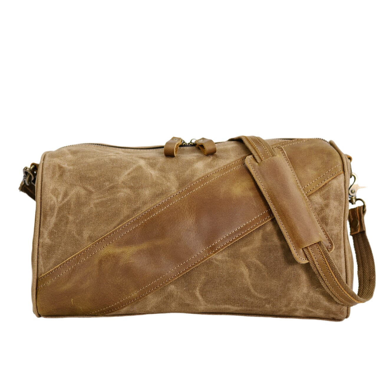 Waxed Canvas & Leather Sling Bag | INDIANAPOLIS