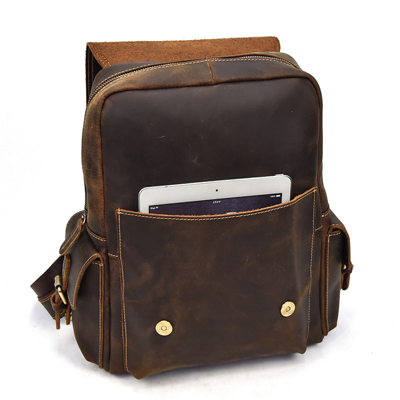 Women's Leather Rucksack | UMEA