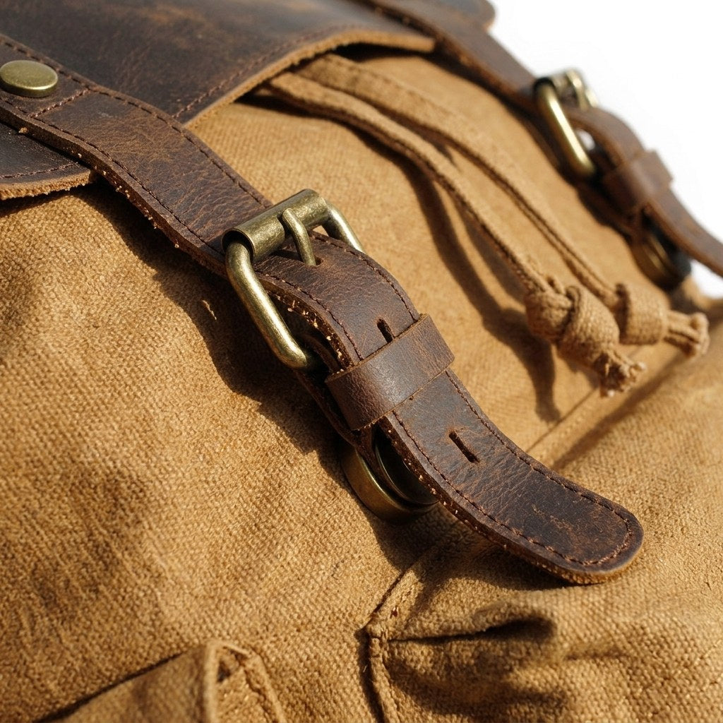 Waxed Canvas Backpack | LATVIA