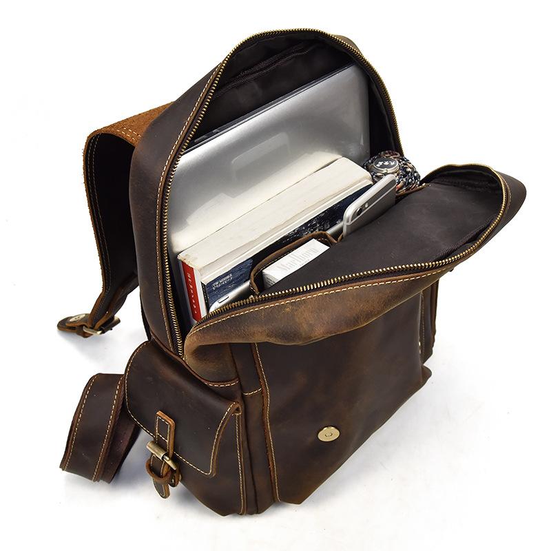 Women's Leather Rucksack | UMEA