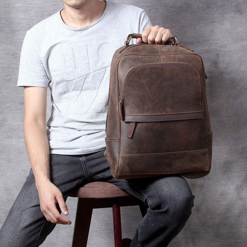 Real Leather Backpack | TYREE