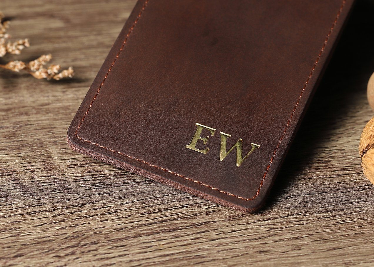 Customisable Leather Luggage Tag