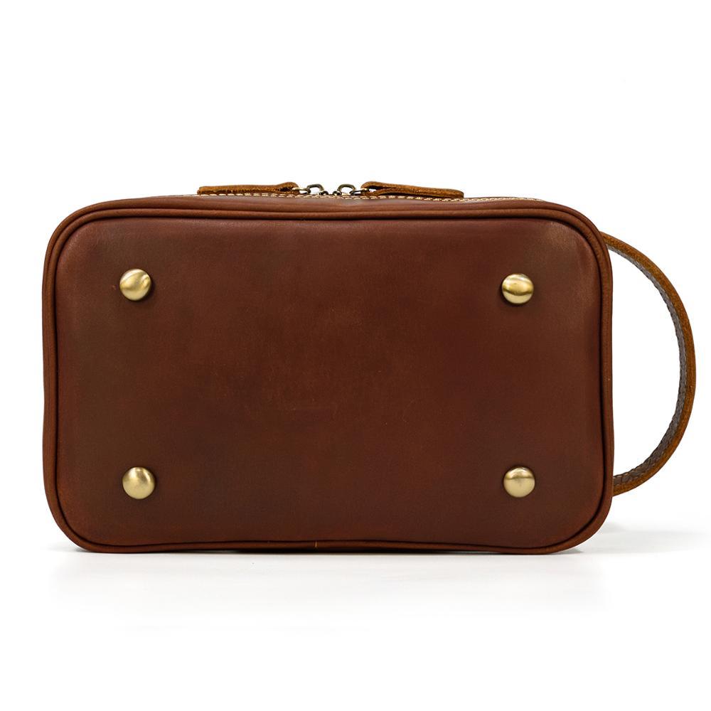 Leather Makeup Bag | DAVOS