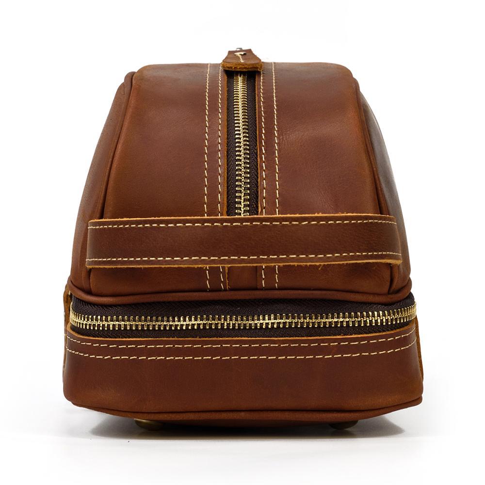 Leather Makeup Bag | DAVOS