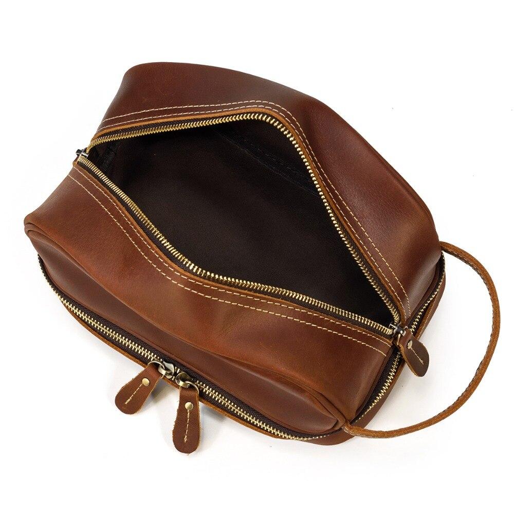 Leather Makeup Bag | DAVOS