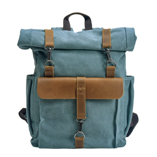 Retro Canvas Rucksack | REYKJAVIK