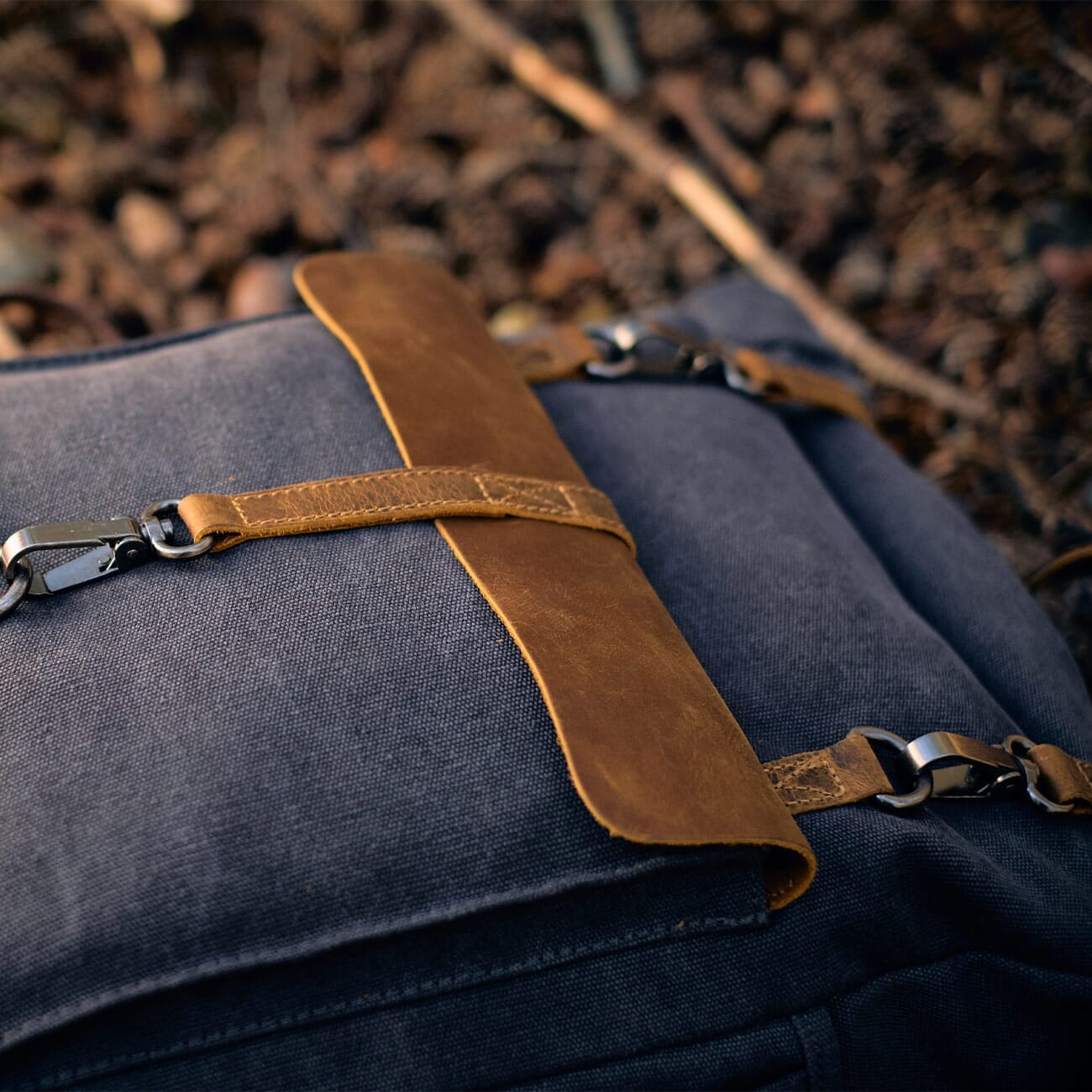 Retro Canvas Rucksack | REYKJAVIK