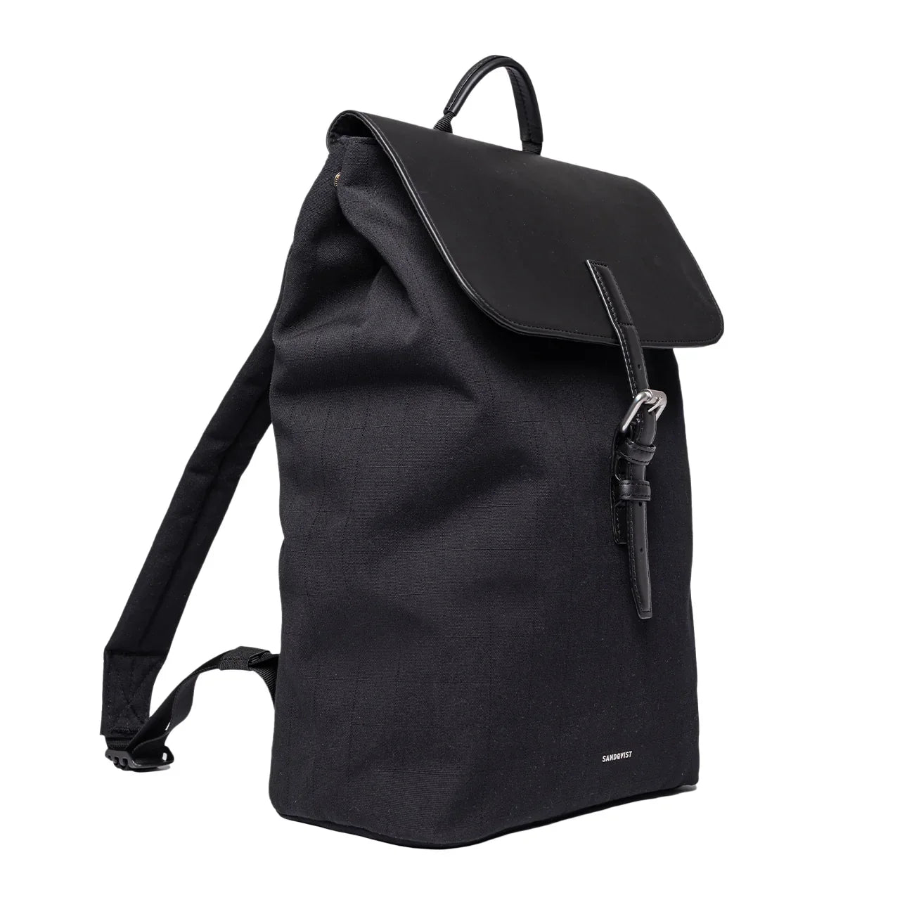Leather Lid Backpack 14"