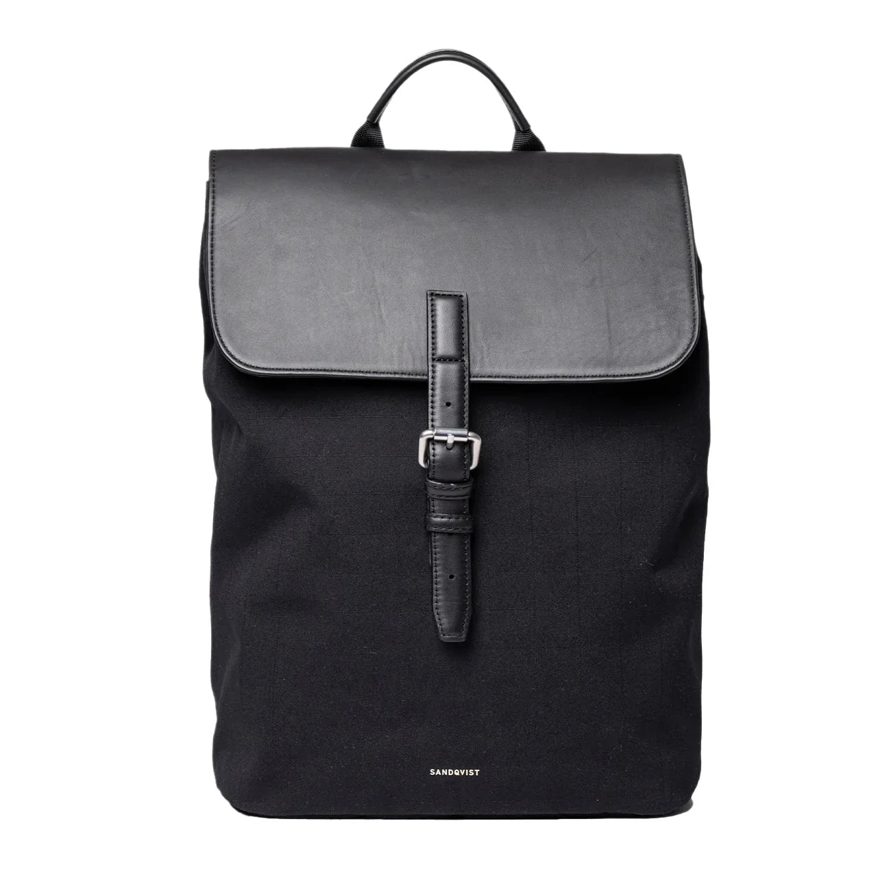 Leather Lid Backpack 14"