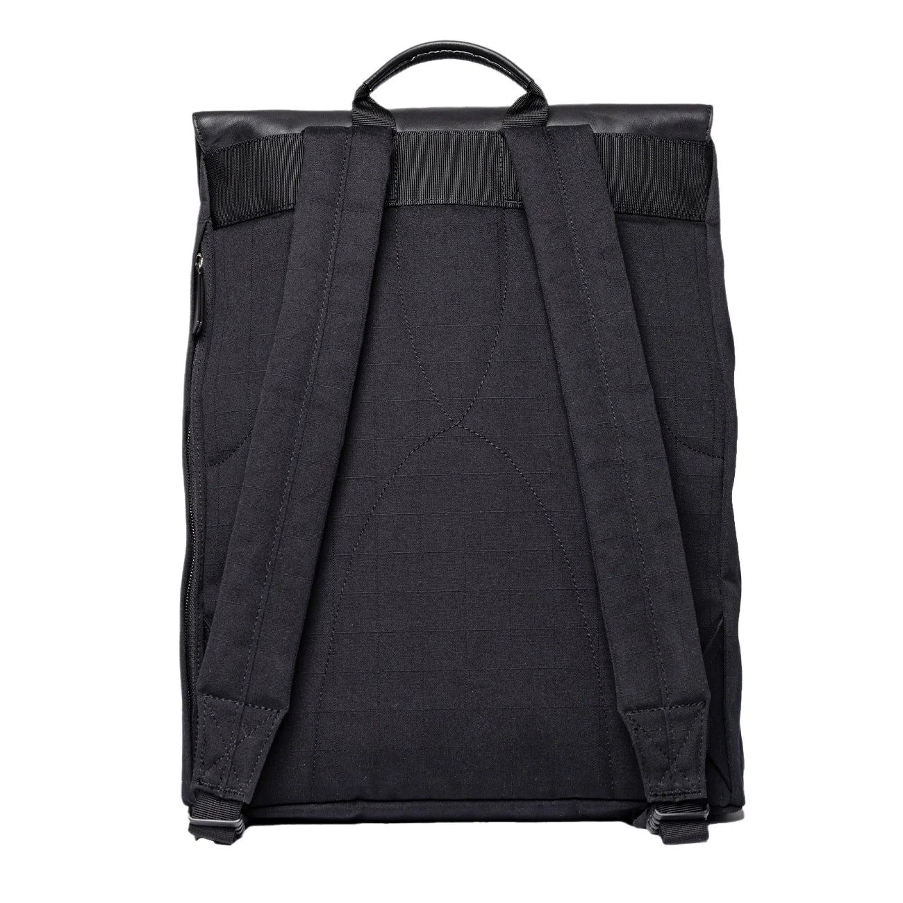 Leather Lid Backpack 16"