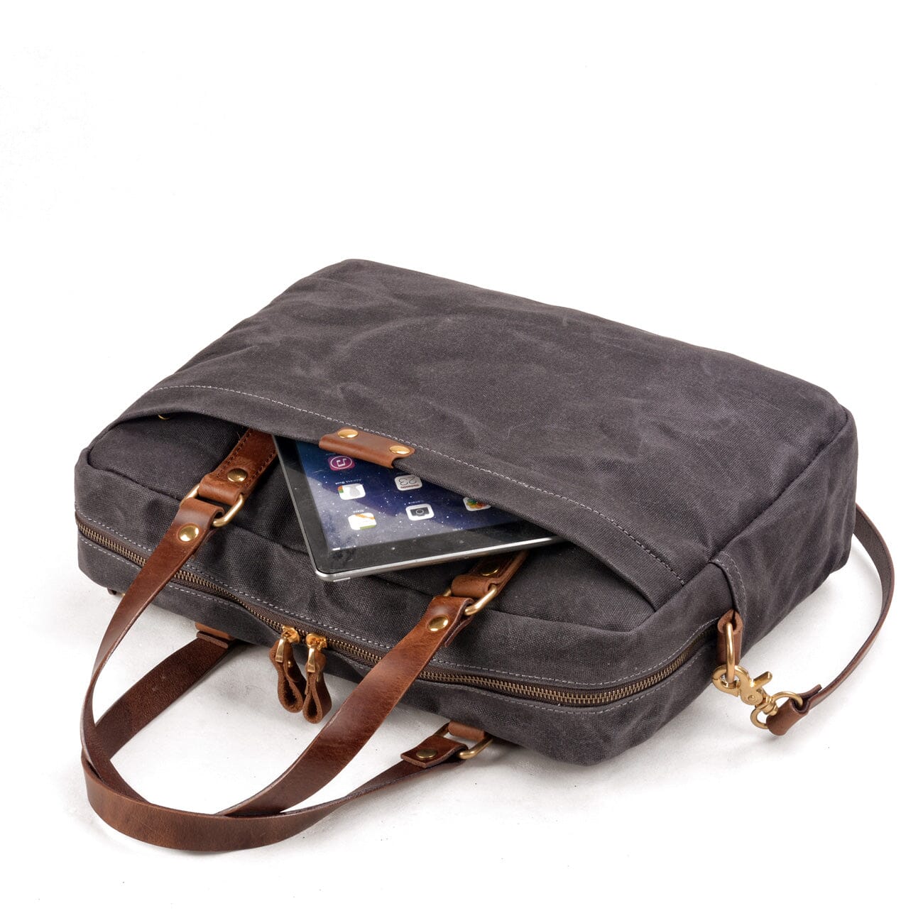 Canvas Laptop Messenger Bag | MEMPHIS
