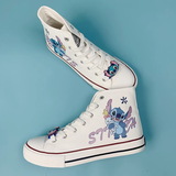 Stitch High Tops Canvas Shoes Sneakers Kid Shoes Unisex Shoes Gifts