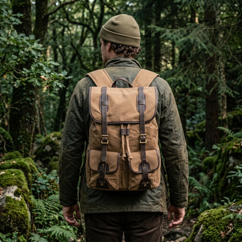 Canvas Travel Backpack | CALGARY