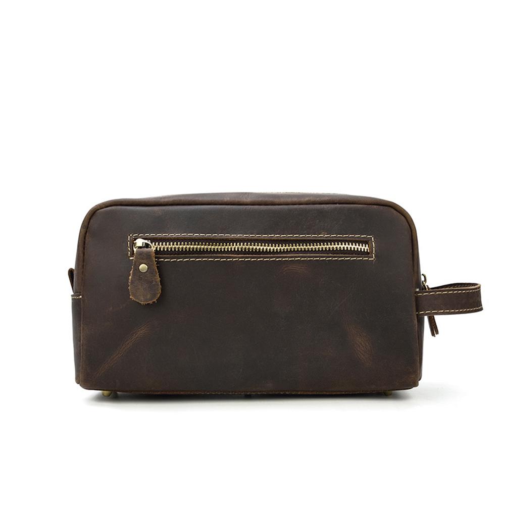 Leather Toiletry Bag | PETRA