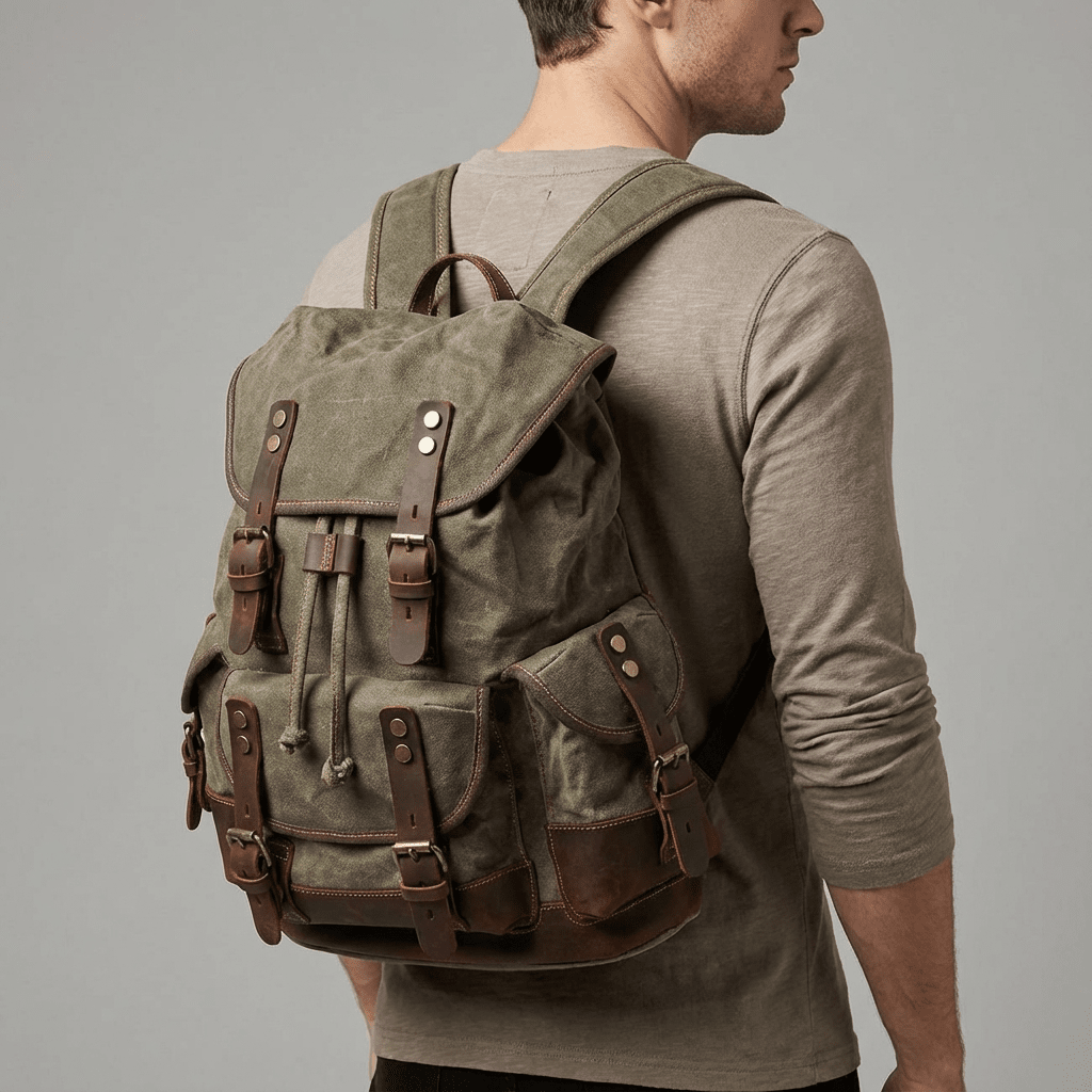 Canvas Hiking Backpack | UPPSALA